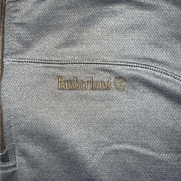 Timberland Navy Quarter-Zip Pullover - Men's XL - Picture 6 of 6